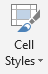 Excel 2016 Cell Styles command