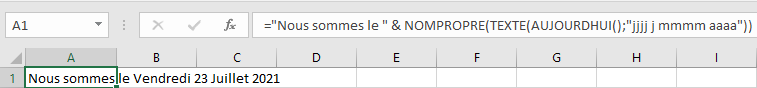 Excel 2016 Exemple Fonction TEXTE